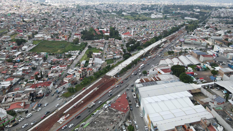 Vista del proyecto Distribuidor Vial Eréndira