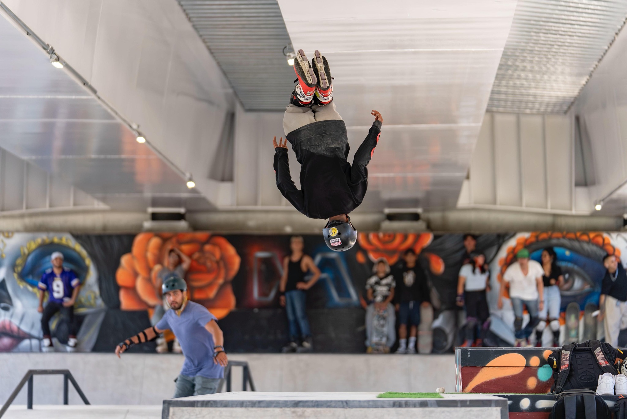 Vista aérea del puente