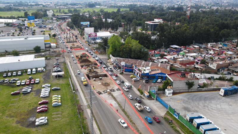 Vista del proyecto Paso Superior Ferroviario Independencia