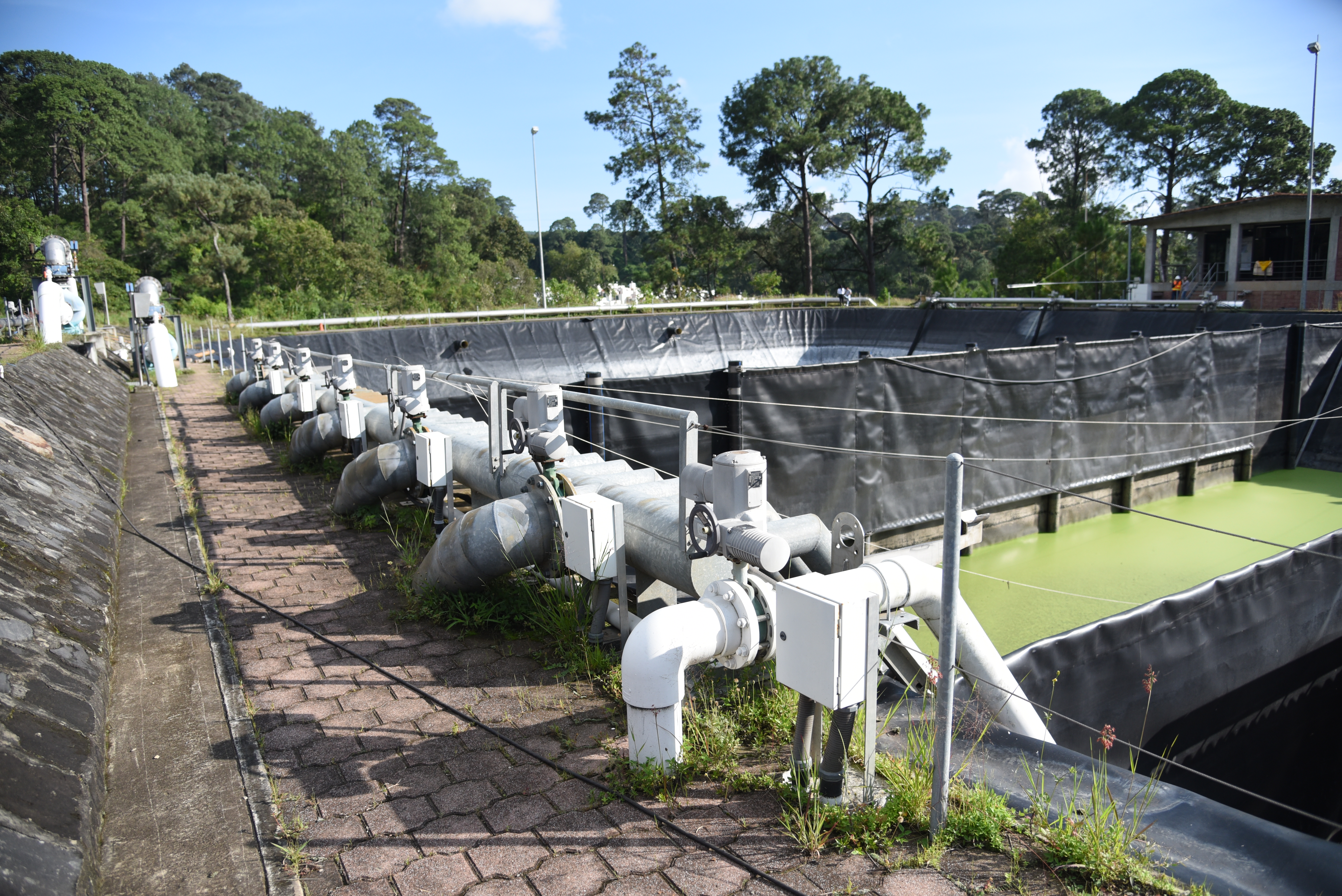 Vista del proyecto Planta de Tratamiento de Aguas Residuales San Antonio