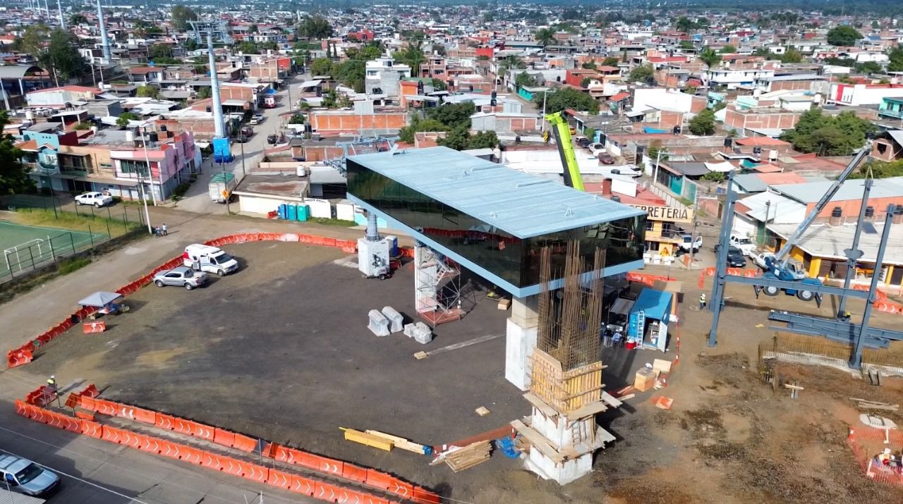 Edificio educativo en construcción
