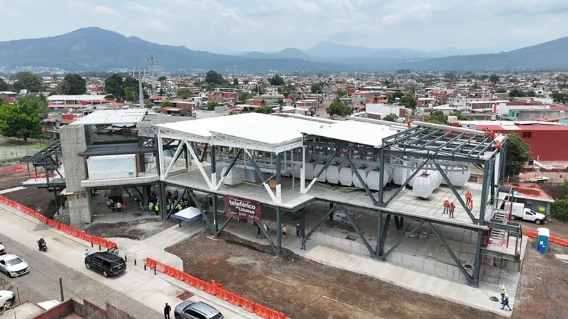 Estructura de soporte completada